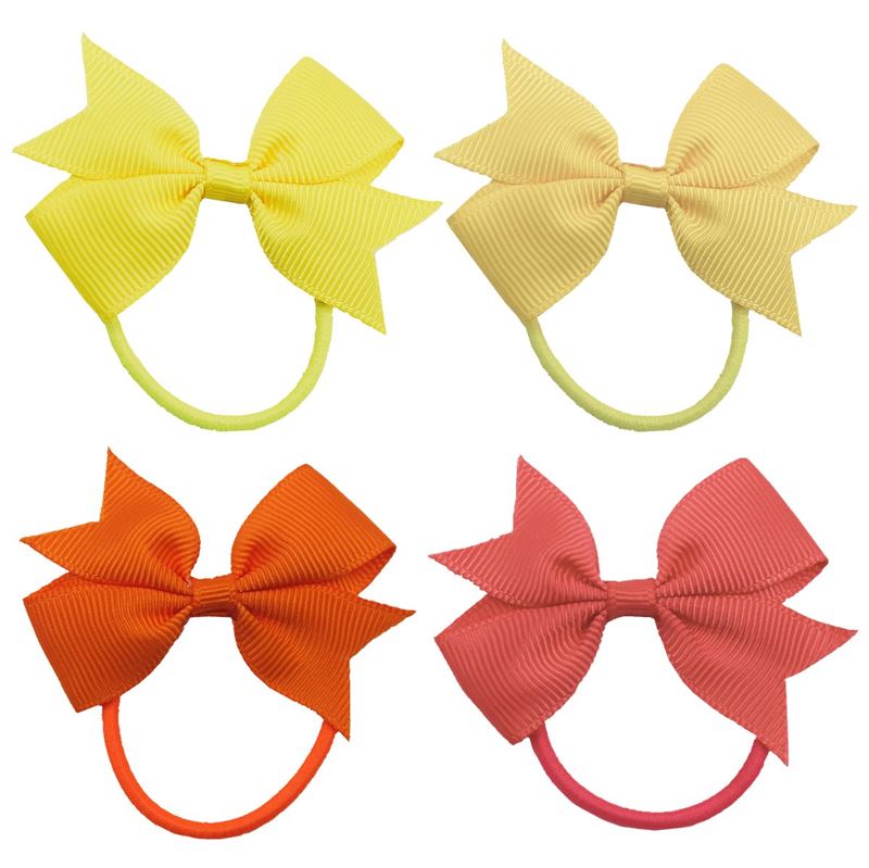 SOHO Ayla Loop Hair elastics - Sun - Hair Accessories | Fashiongirl