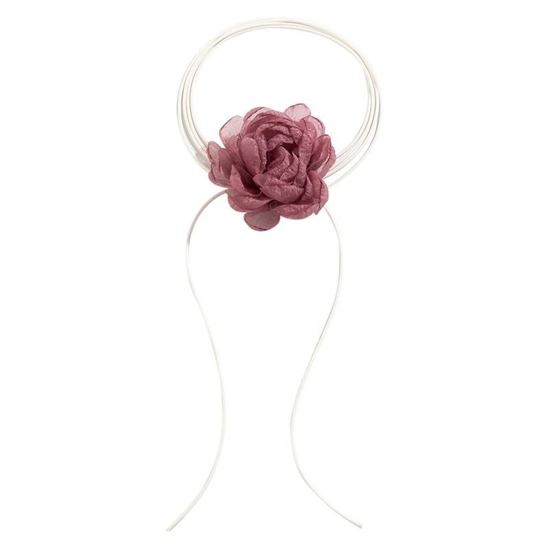 SOHO Bara Choker Necklace - Rose - | Fashiongirl