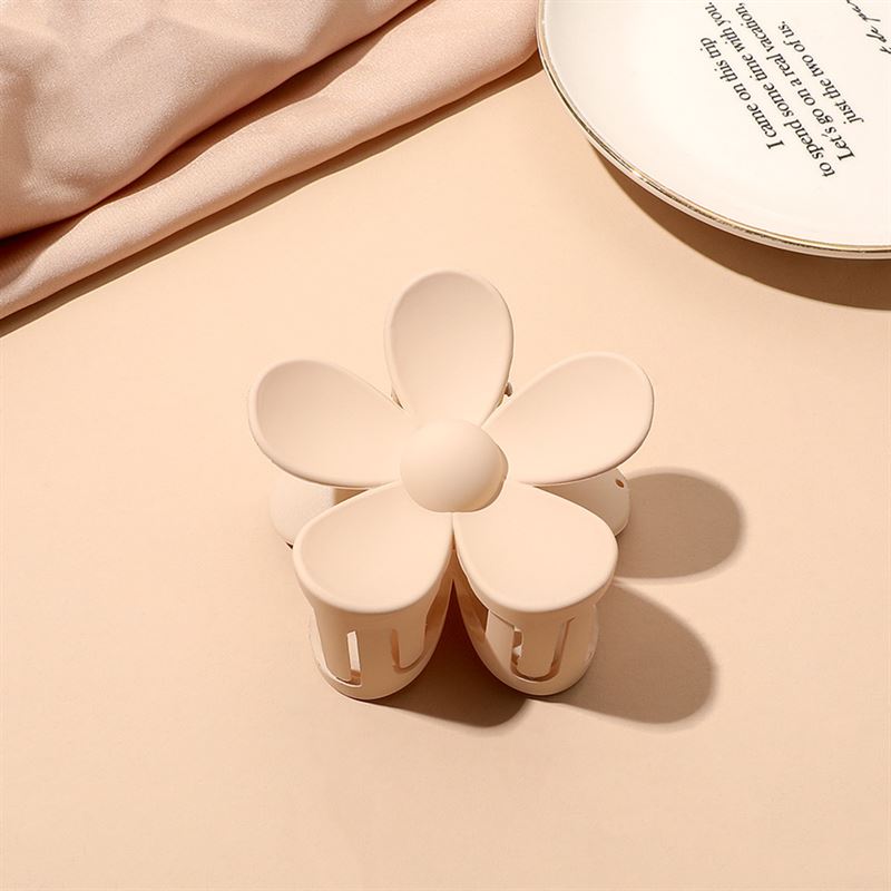 SOHO Bloom Hair Claw - Cream - Hair Accessories