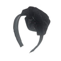SOHO Bow Glitter Headband - Black - Hair Accessories