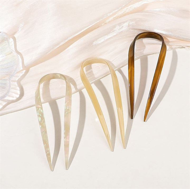 SOHO Channe Hairpin - Ivory - Hair Accessories | Fashiongirl