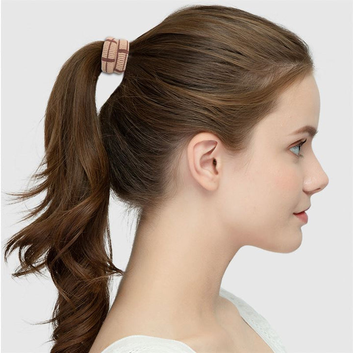 SOHO Check Hair elastics - Hair Accessories | Fashiongirl