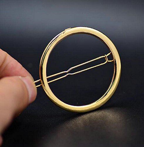 SOHO circle hair clip - gold - | Fashiongirl