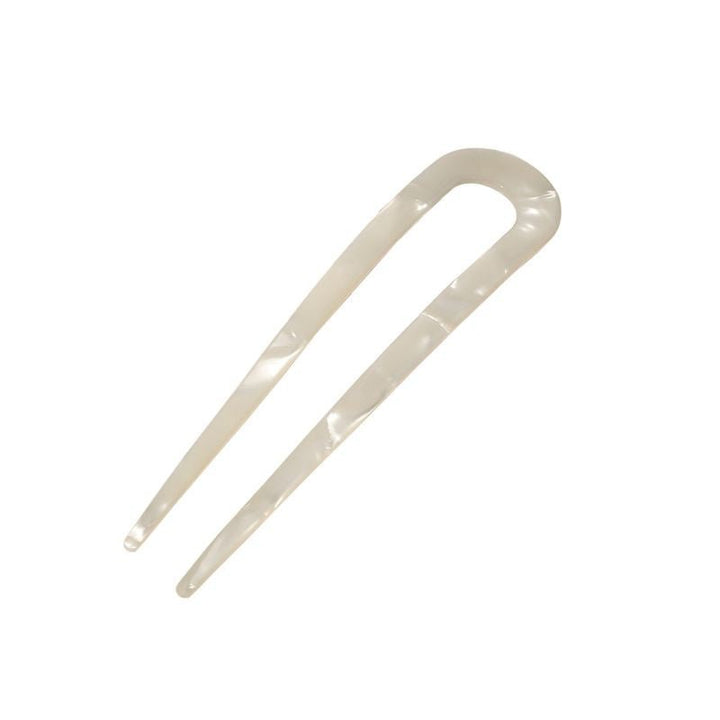 SOHO Dean Hairpin - White Marble - Hair Accessories | Fashiongirl