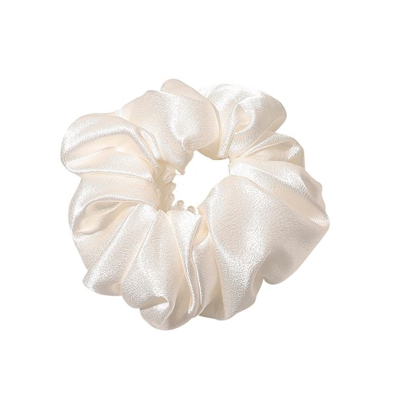 SOHO Dina Scrunchie - White - Hair Accessories