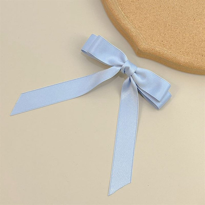 SOHO Emma Bow Hair clips - Blue - Hair Accessories | Fashiongirl