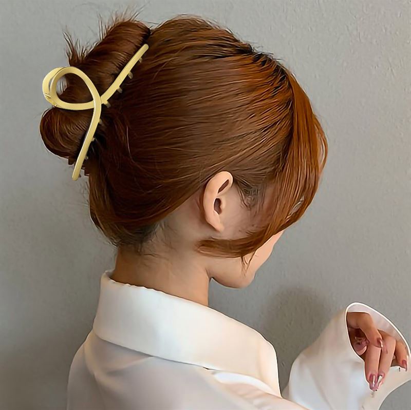 SOHO Enyn Hair Claw - Gold - Hair Accessories