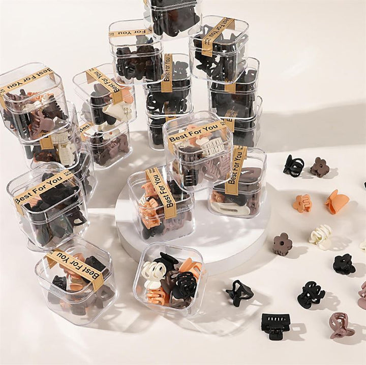 SOHO Etta Hair Claws - Pastel Flower - Hair Accessories