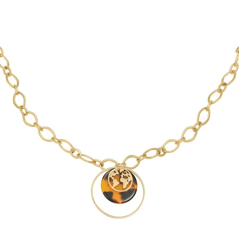 SOHO Explorer Necklace - Gold - | Fashiongirl