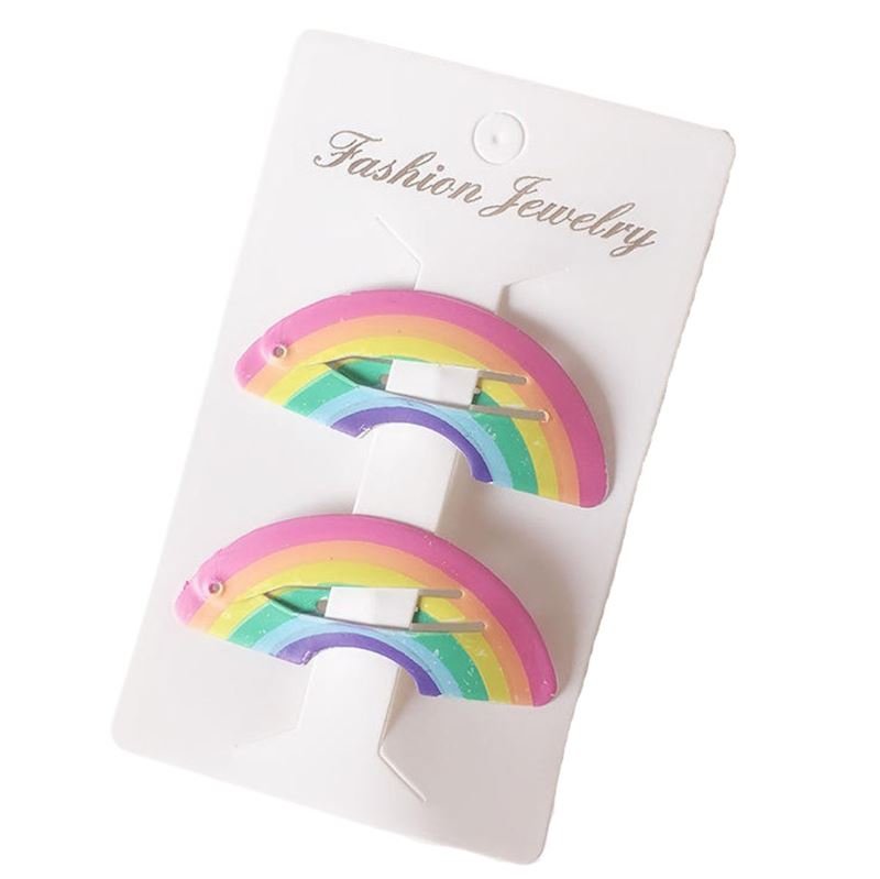 SOHO Fawn Hair clips - Rainbow - Hair Accessories | Fashiongirl