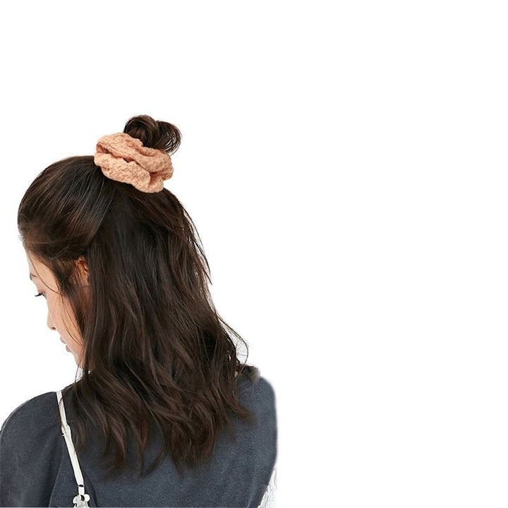 SOHO Frida Scrunchie - Dark brown - Hair Accessories