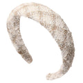 SOHO Frigga Wide Headband - Beige - Hair Accessories | Fashiongirl