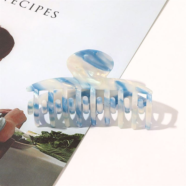 SOHO Gaja Hair Claw - Blue Marble - Hair Accessories