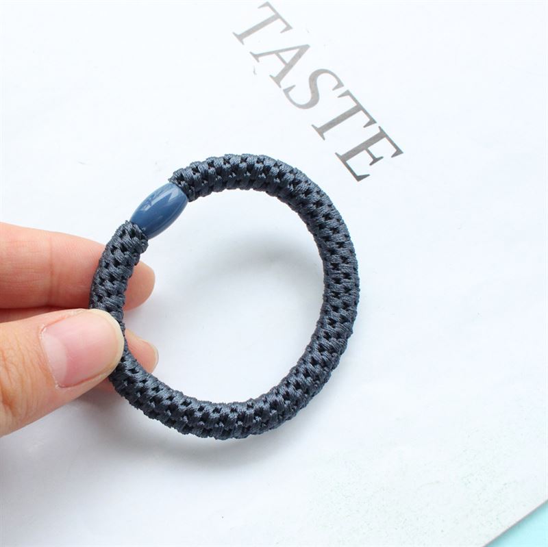 SOHO Hair elastics - Denim, 3 pcs - Hair Accessories | Fashiongirl