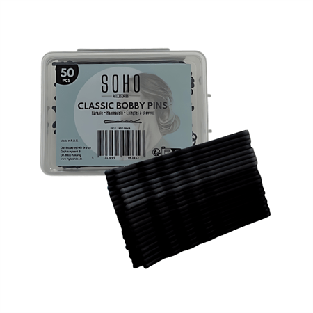 SOHO Hairpins 50 pcs - Black - Hair Accessories | Fashiongirl