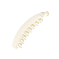 SOHO Idis Banana Hair Clip - White - | Fashiongirl
