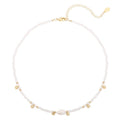 SOHO Ila Pearl Anklet - White - | Fashiongirl