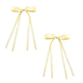SOHO Isa Bow Hair clips - Yellow - Hair Accessories | Fashiongirl