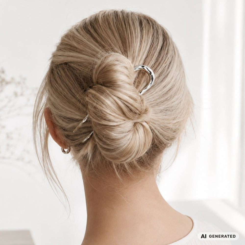 SOHO Itzel XL Hairpin - Silver – image 2