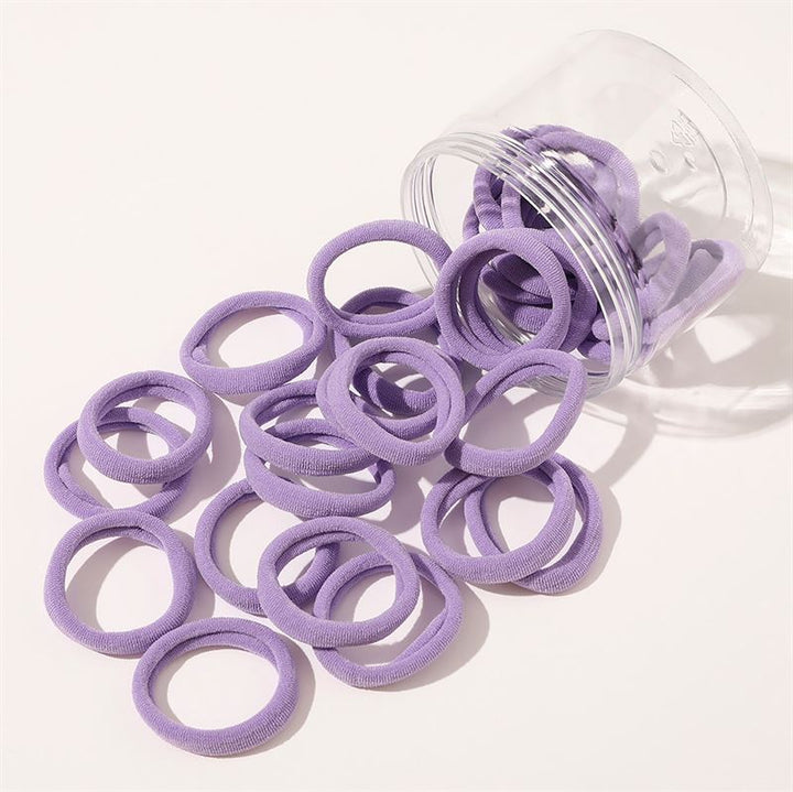 SOHO Julie Hair elastics - Purple - Hair Accessories | Fashiongirl