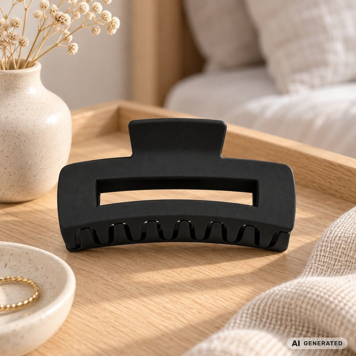 SOHO Kalia Hair Claw 10 x 5 cm - Black – image 4