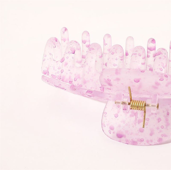 SOHO Kana Splash Hair Claw - Pink - Hair Accessories