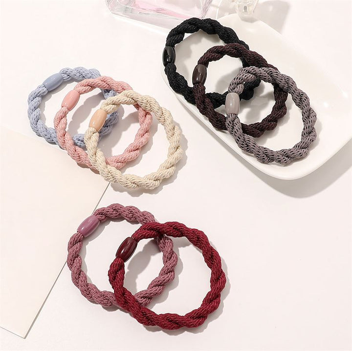 SOHO Karoline Hair elastics - Black - Hair Accessories | Fashiongirl