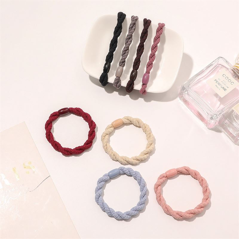 SOHO Karoline Hair elastics - Light blue - Hair Accessories | Fashiongirl