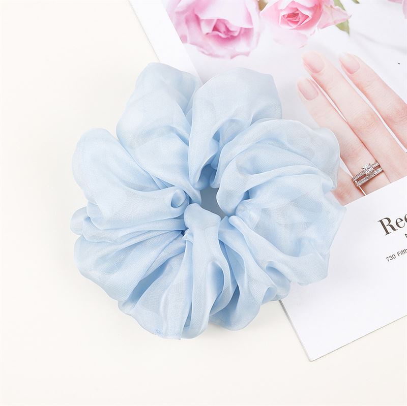 SOHO Keeya Scrunchie - Light Blue - Hair Accessories