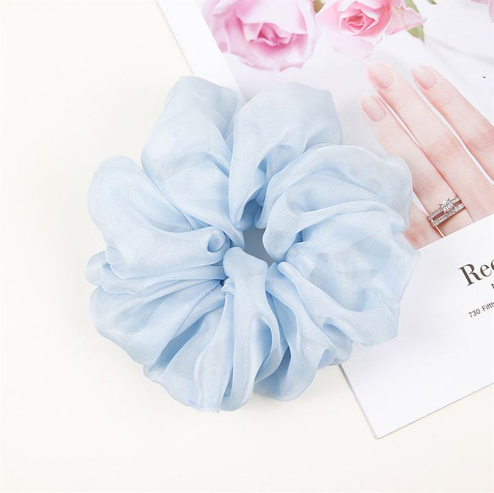 SOHO Keeya Scrunchie - Light Blue - Hair Accessories