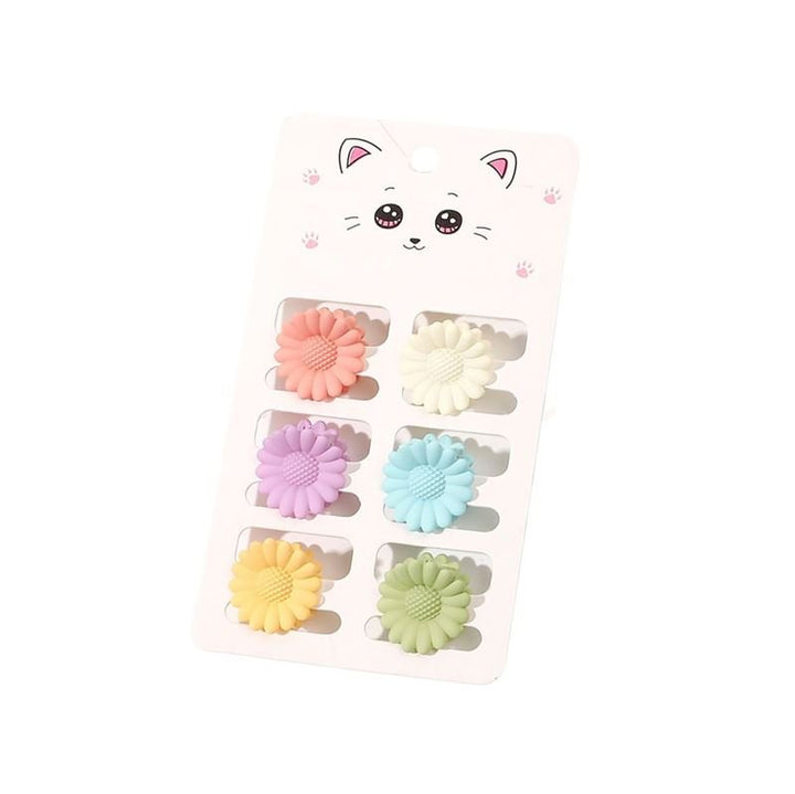SOHO Lala Mini Hair Claws - Pastel Sunflower - Hair Accessories