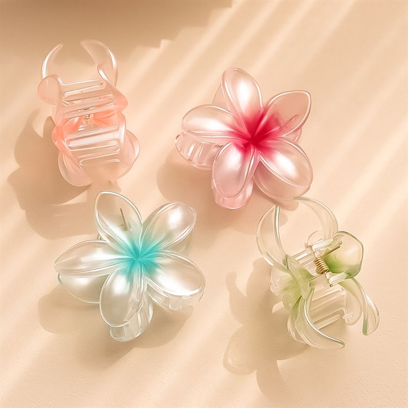 SOHO Leilani Hair Claw - Red - Hair Accessories