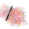 SOHO Liva Snag Free Hair elastics, 500 pcs - Milkshake - Hair Accessories | Fashiongirl
