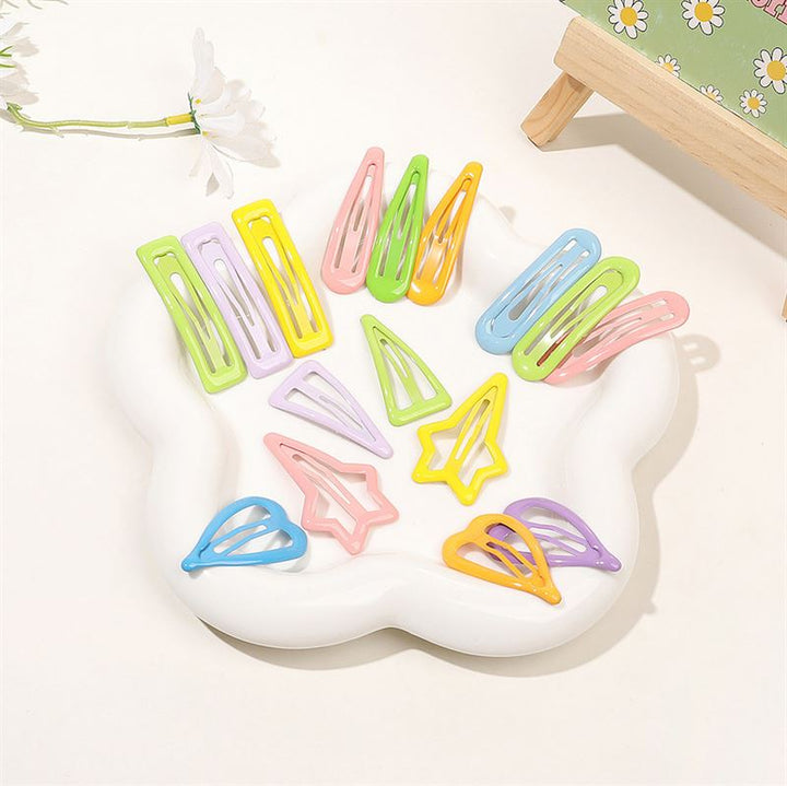 SOHO Maia Hair clips - Heart - 10 pcs - | Fashiongirl