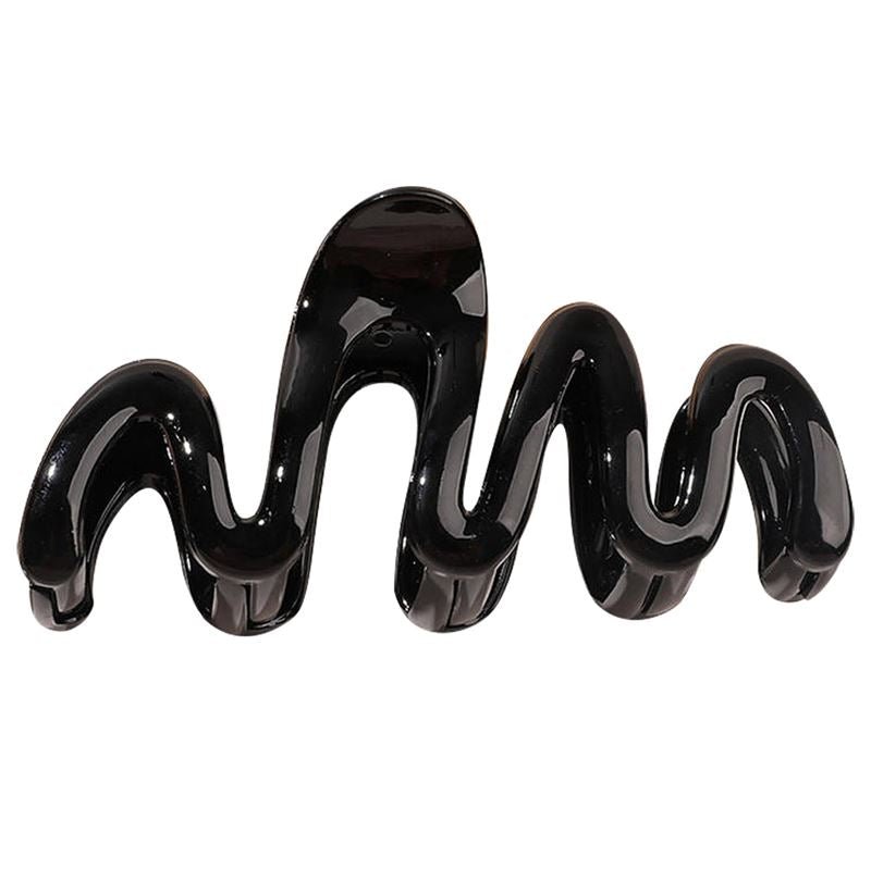 SOHO Malik Hair Claw - Black - Hair Accessories