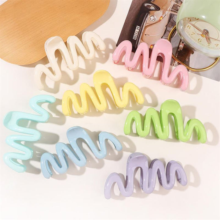 SOHO Malik Hair Claw - Yellow - Hair Accessories