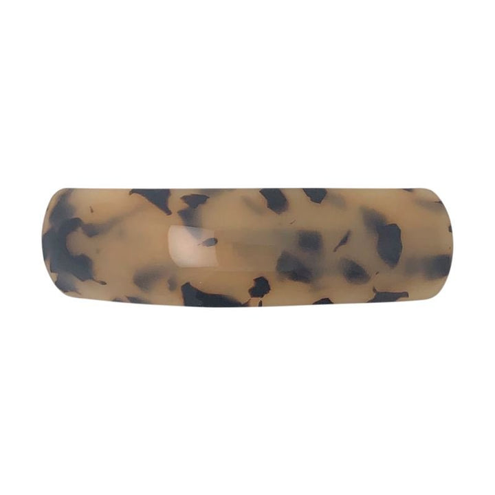 SOHO Mila Barrette Hair Clip - Light Leopard - | Fashiongirl