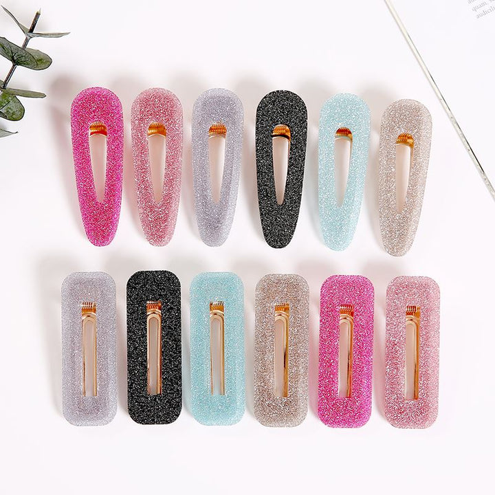 SOHO Mova Hair Clip - Glitter Latte - | Fashiongirl