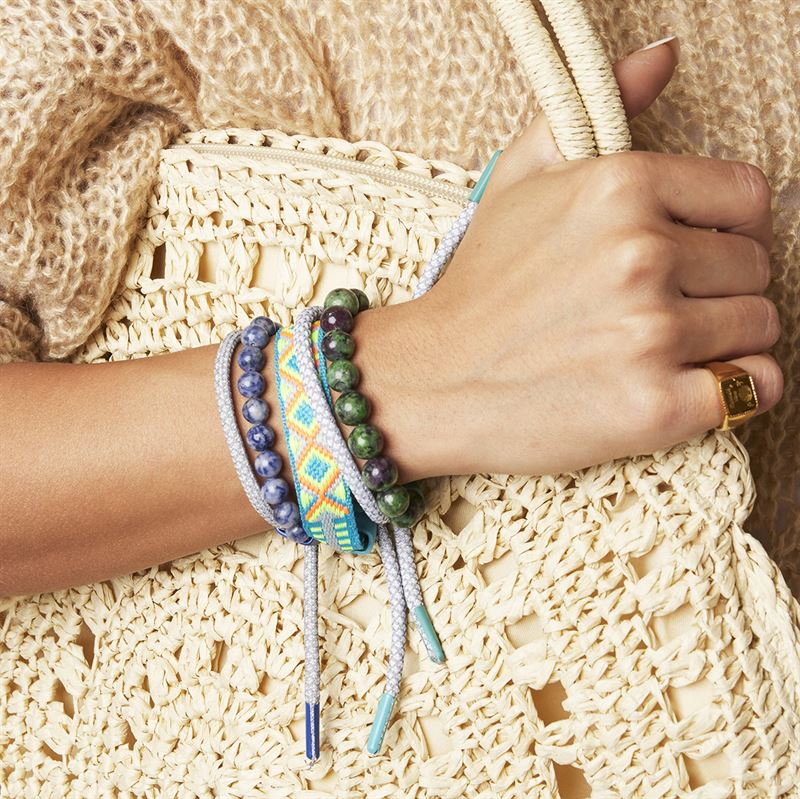 SOHO Noor Bracelet - Green - | Fashiongirl