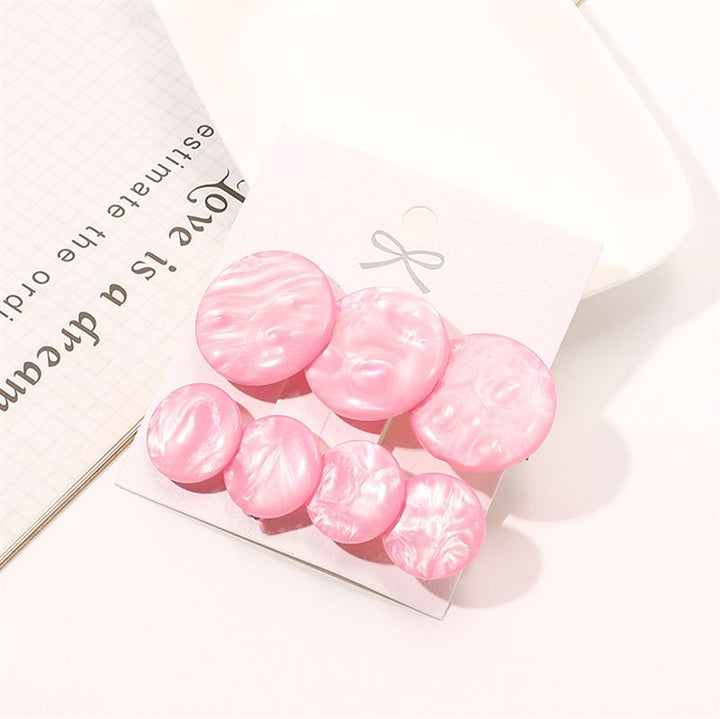 SOHO Opal Hair clips - Pink - | Fashiongirl