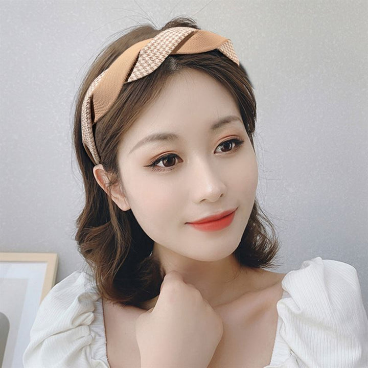 SOHO Paloma Headband - Brown/Cream - Hair Accessories | Fashiongirl