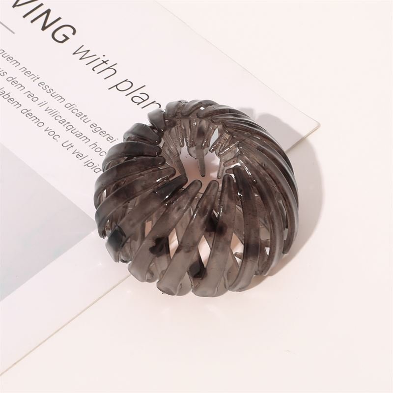 SOHO Pesca Ponytail Spiral - Grey Tortoise - | Fashiongirl