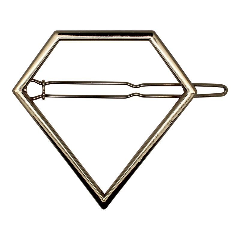 SOHO Pyramid Hair Clip - Gold - | Fashiongirl