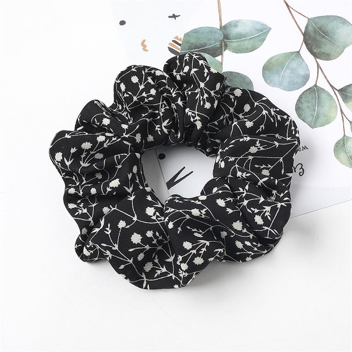 SOHO Ries Scrunchie - Black - Hair Accessories