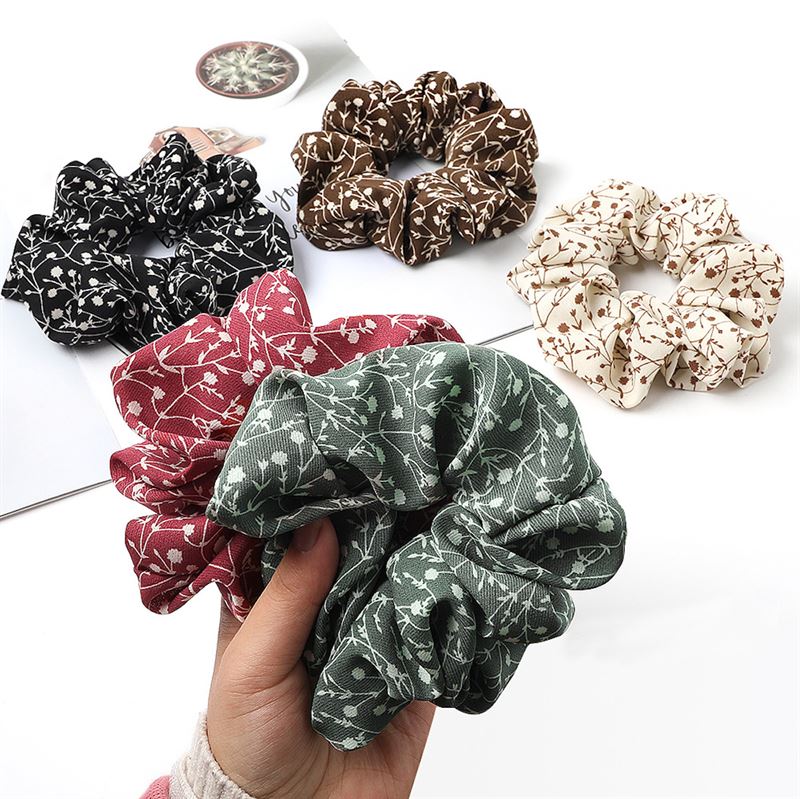 SOHO Ries Scrunchie - Red - Hair Accessories