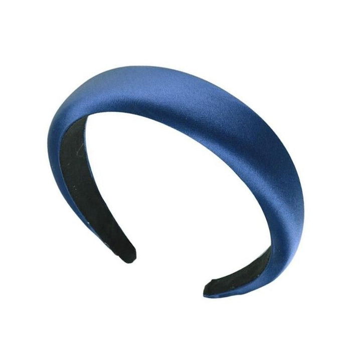 SOHO Satin Headband - Dark Blue - Hair Accessories