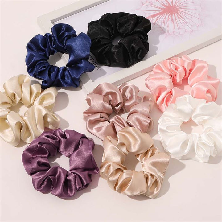 SOHO Satin Scrunchie - Cherry - Hair Accessories