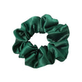 SOHO Satin Scrunchie - Dark Green - Hair Accessories