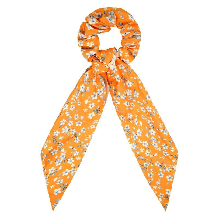 SOHO Scrunchie with scarf - Orange - Hair Accessories