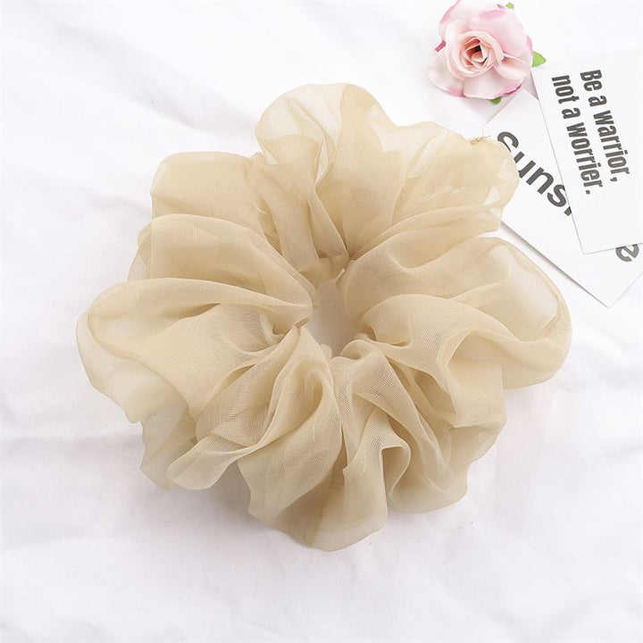 SOHO Sola XL Scrunchie - Latte - Hair Accessories